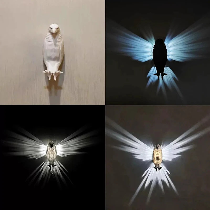 Adler Wand Lampe