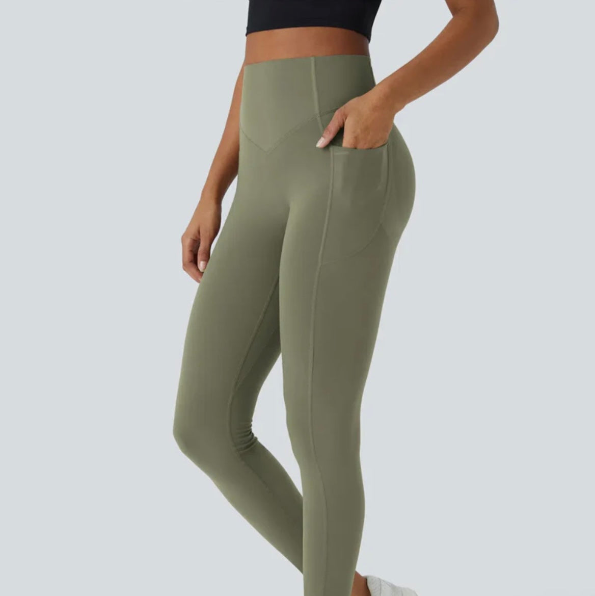 High-Waist Bauch- und Po-Lift Leggings