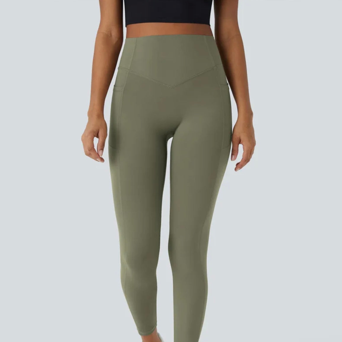 High-Waist Bauch- und Po-Lift Leggings
