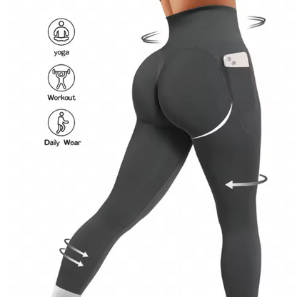 High-Waist Bauch- und Po-Lift Leggings