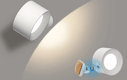 Wiederaufladbare LED Wandlampe