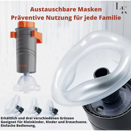 Automatische Erstickungsschutzmaske für Erwachsene und Kinder