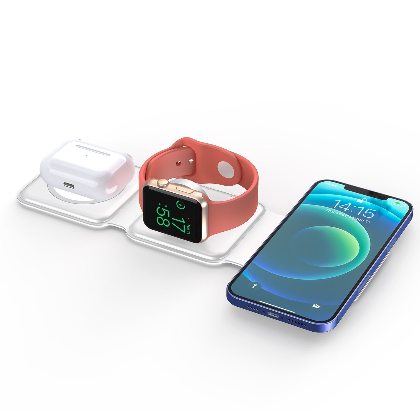Unser Drei-in-One Wireless Ladegerät